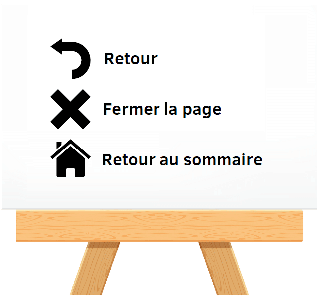 tableau explicatif navigation